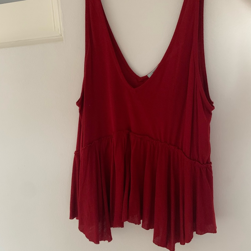 Urban Outfitters Red Cami